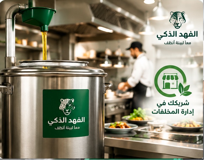 شراء زيت الطعام المستعمل من المطاعم والأنشطة التجارية